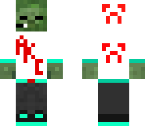 my first zombie skin