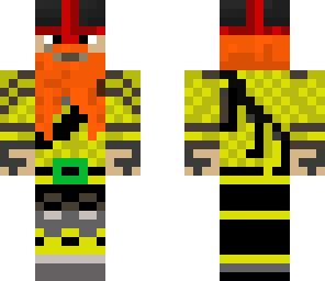 golden armoured dwarf