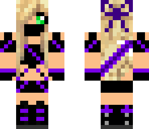purple ninja girl