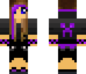 purple hoodie