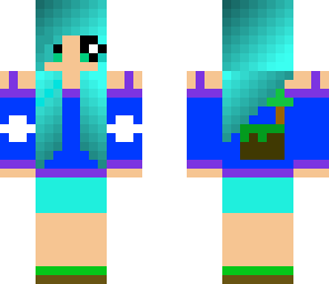 skyblock girl