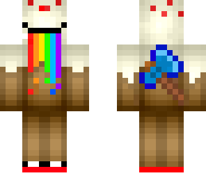 funny derp cake skin