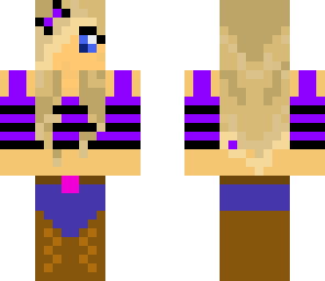 purple cowgirl