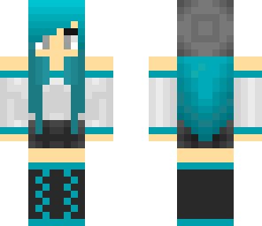 cute blue girl