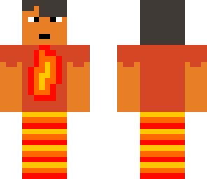 flame man