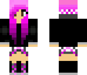 pink hair