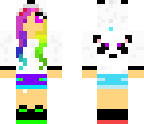 rainbow panda