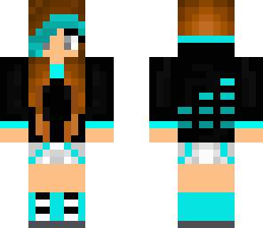 aqua neon music girl - cici
