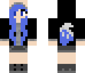 blue girl