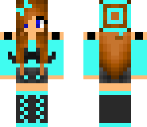 edited mustache girl
