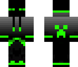 green grau enderman