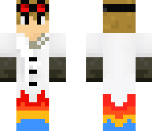 scientist on fire
