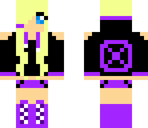 team purple girl
