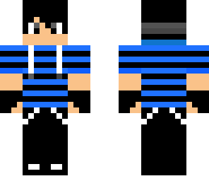 blue man