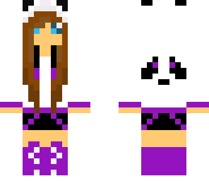 cute panda girl