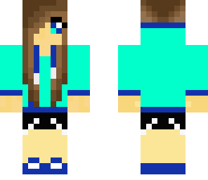 blue girl