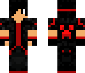 black red man