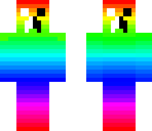 reinbow withe black creeper