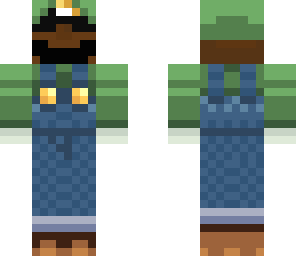 luigi black skin guy