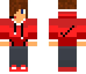 red teenager
