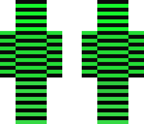 green and black neon