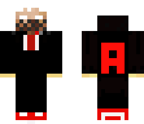 herobrine with suit