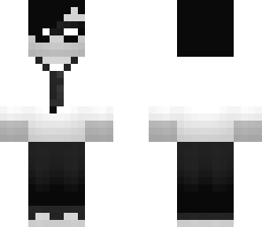 anime highschool student gray skin