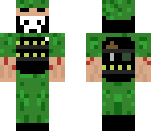 army guy with mask