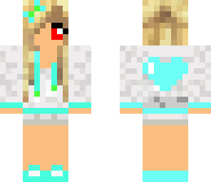 mint pink girl