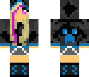 blue creeper girl