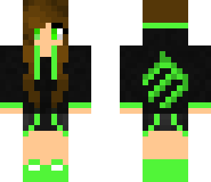 monster energy girl with brown hair