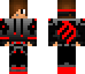 monster man in red