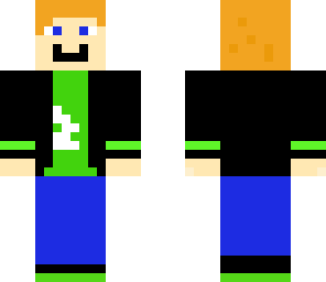 my minecraft skin and jacket