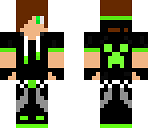 hot green hoodie guy