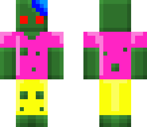 pixel zombie pink
