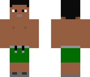 guy in swim trunks