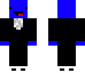 blue tux man