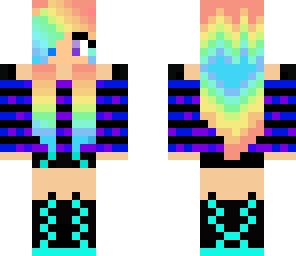 rainbow girl