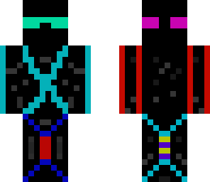 blue ender man