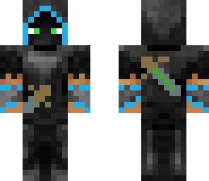 assassin in a blue robe