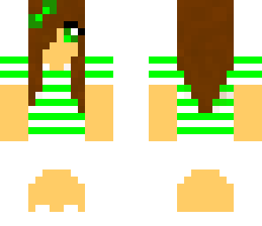 green sailor girl