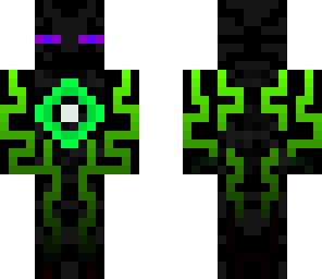 tron enderman green