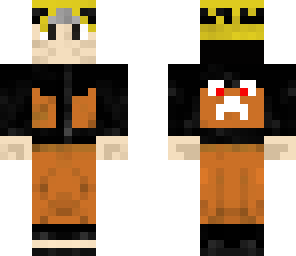 naruto in creeper hoodie