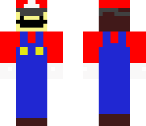 mario ready for slender man battle