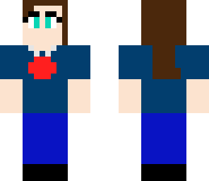 regular girl with headphones and necklace