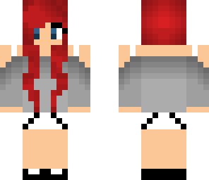redhead casual girl