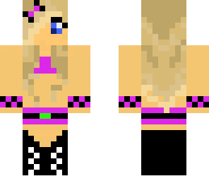 pink rave girl