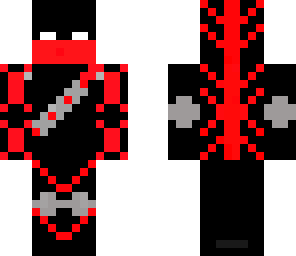 red and black ninja