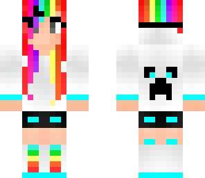 rainbow creeper hoodie