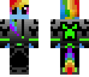 epic rainbow dash by erzi
